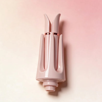 Auto-rotating 32mm curl head close-up