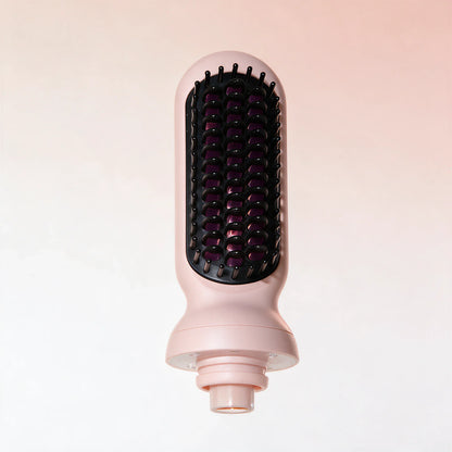 Straightening brush head close-up