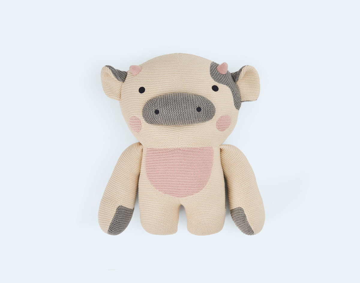 AURTRS weighted stuffed cow 
